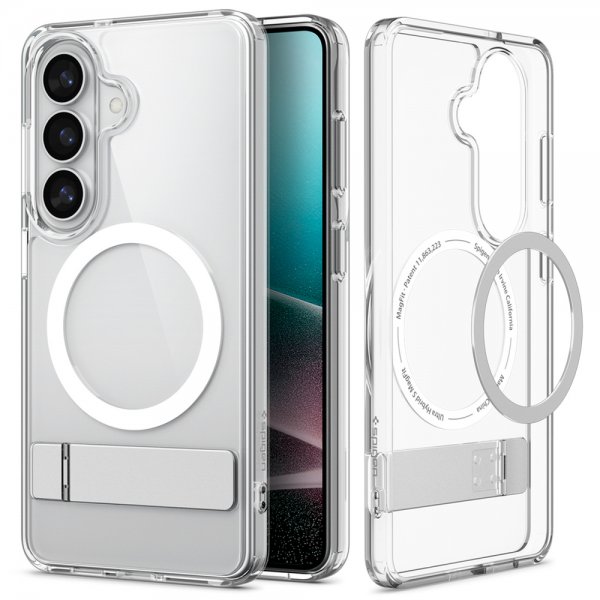 Spigen Samsung Galaxy S26 Plus Deksel Ultra Hybrid S MagFit Clear White
