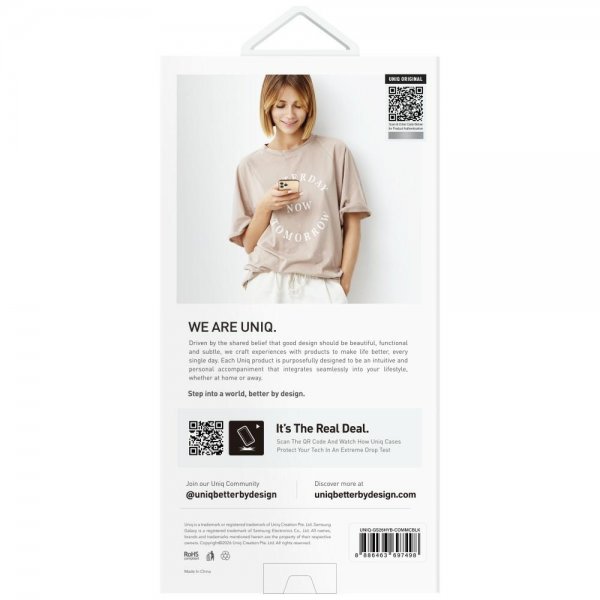 UNIQ Samsung Galaxy S26 Deksel Combat MagClick Svart