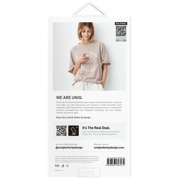 UNIQ Samsung Galaxy S26 Plus Deksel LifePro Xtreme MagClick Transparent