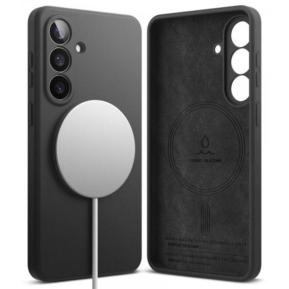 Ringke Samsung Galaxy S26 Deksel Silicone Magnetic Svart