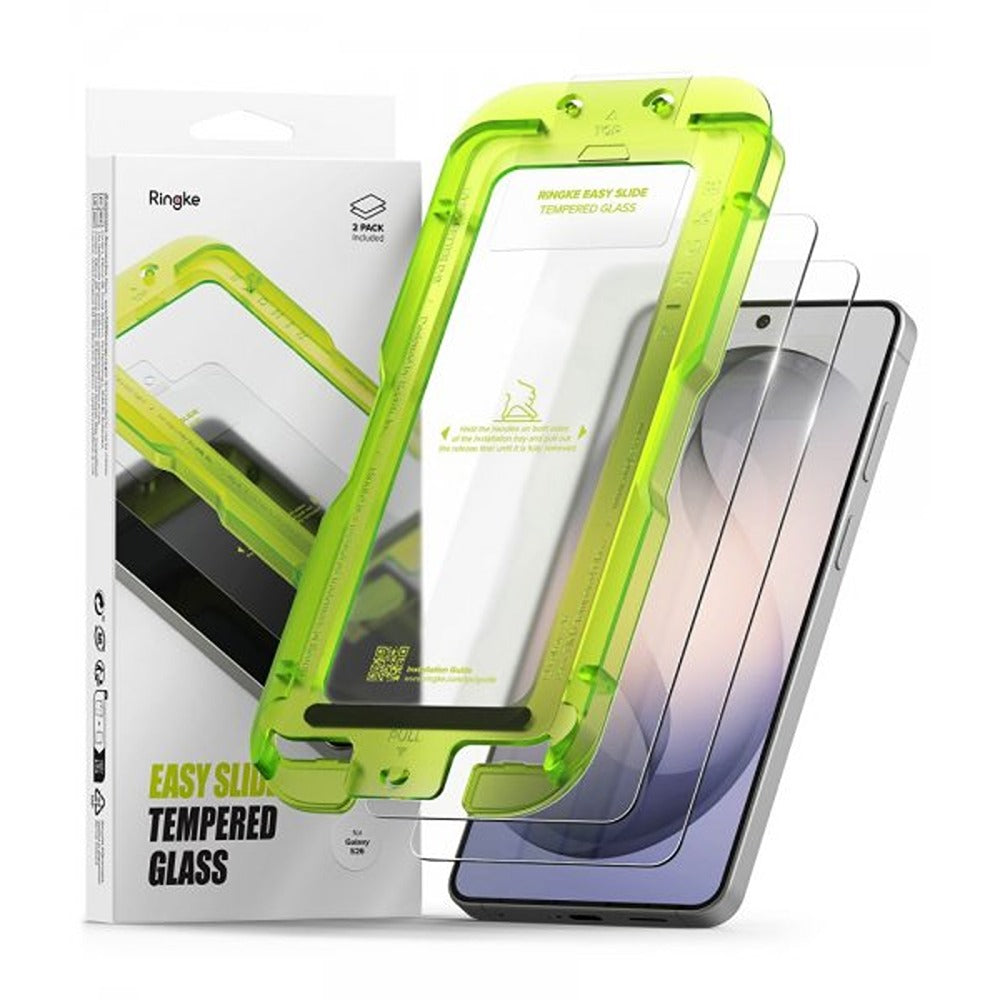 Ringke Samsung Galaxy S26 Skjermbeskytter Easy Slide 2-pakning