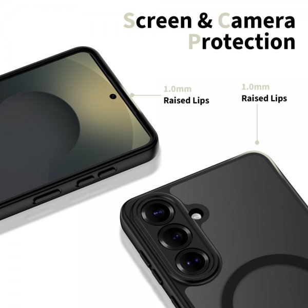 Tech-Protect Samsung Galaxy S26 Deksel BasicMag MagSafe Svart
