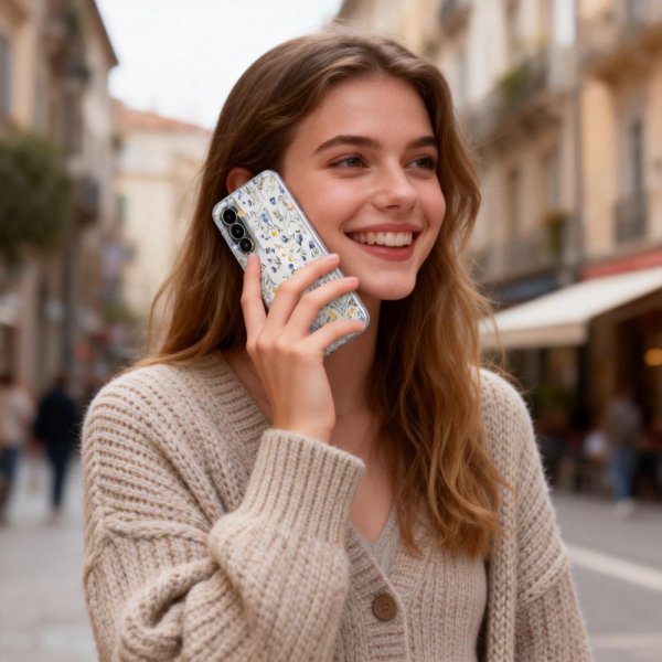 Tech-Protect Samsung Galaxy A57 Deksel FlexAir Blomstermønster