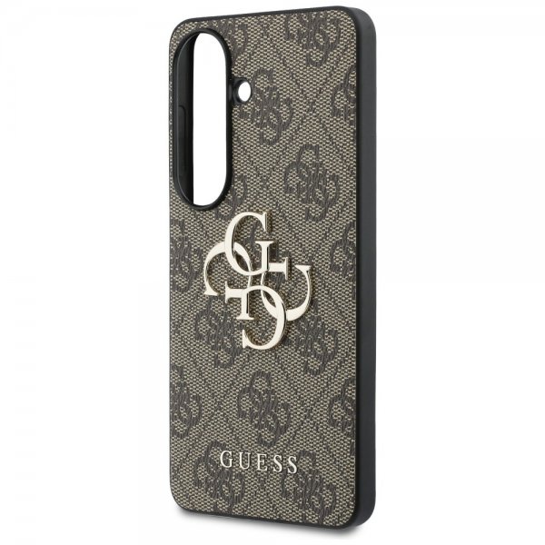 Guess Samsung Galaxy S26 Plus Deksel 4G Metal Logo Brun
