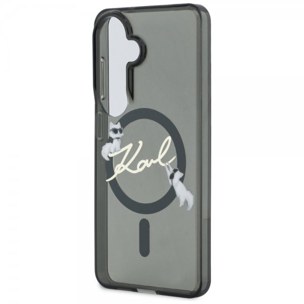 Karl Lagerfeld Samsung Galaxy S26 Deksel Script MagSafe Svart