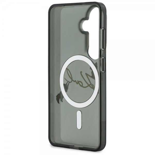 Karl Lagerfeld Samsung Galaxy S26 Deksel Script MagSafe Svart