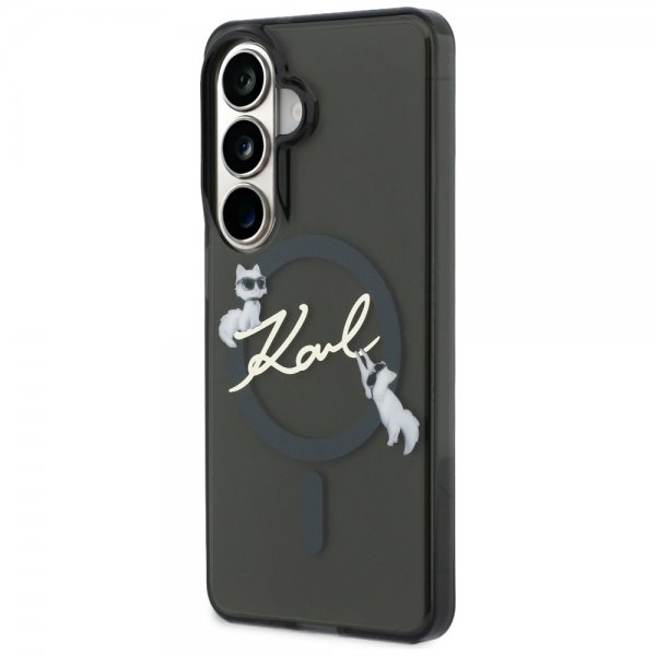 Karl Lagerfeld Samsung Galaxy S26 Plus Deksel Script MagSafe Svart