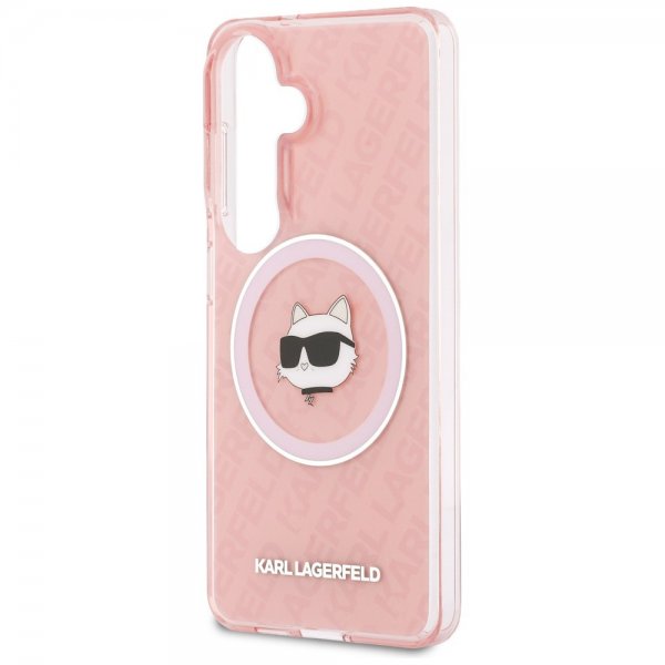 Karl Lagerfeld Samsung Galaxy S26 Plus Deksel Choupette MagSafe Rosa