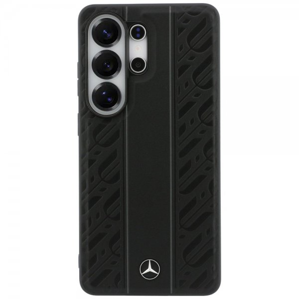 Mercedes Benz Samsung Galaxy S26 Ultra Deksel Laurel Leaves Stripes MagSafe Svart