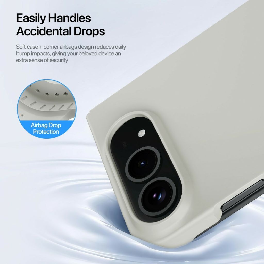 Dux Ducis iPhone Duo Deksel Piel Series MagSafe Beige