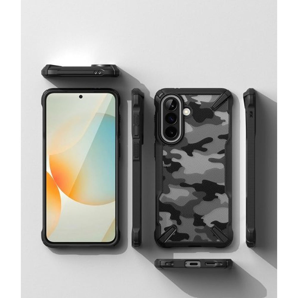 Ringke Samsung Galaxy A57 Deksel Fusion X Camo Black