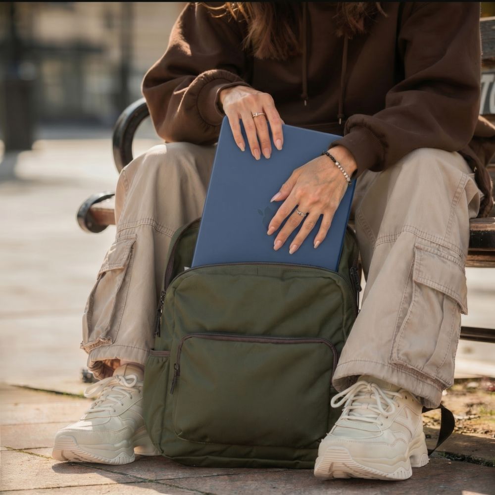 Tech-Protect MacBook Neo 13 Deksel SoftShell Blå