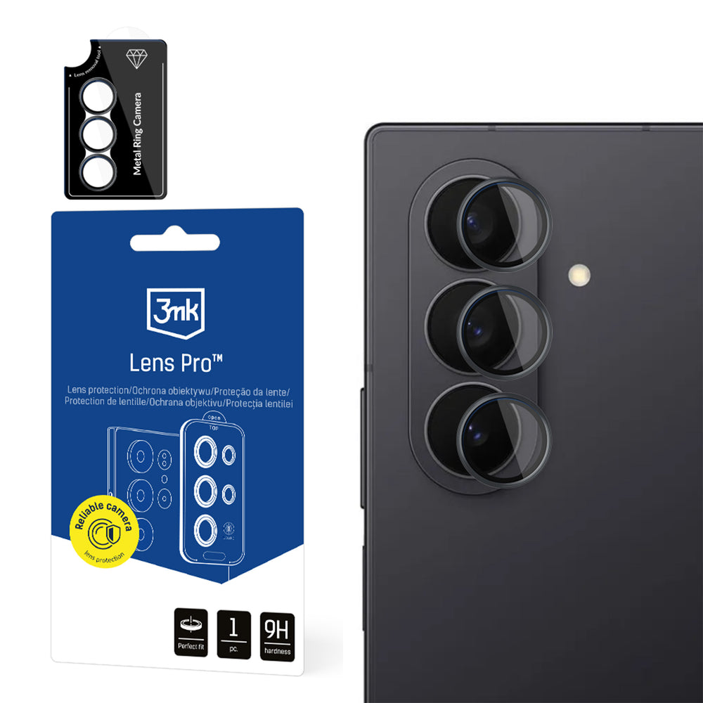 3mk Samsung Galaxy Z Fold 8 Ultra Kameraskydd Lens Pro Svart