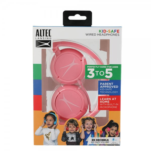 Altec Lansing Hodetelefoner Barn Kablet On-Ear Rosa