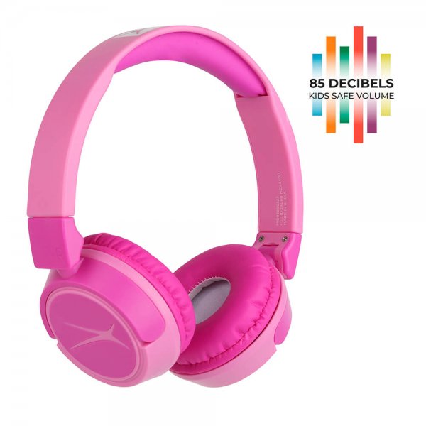 Altec Lansing Hodetelefoner Barn Trådløs 2in1 On-Ear Rosa