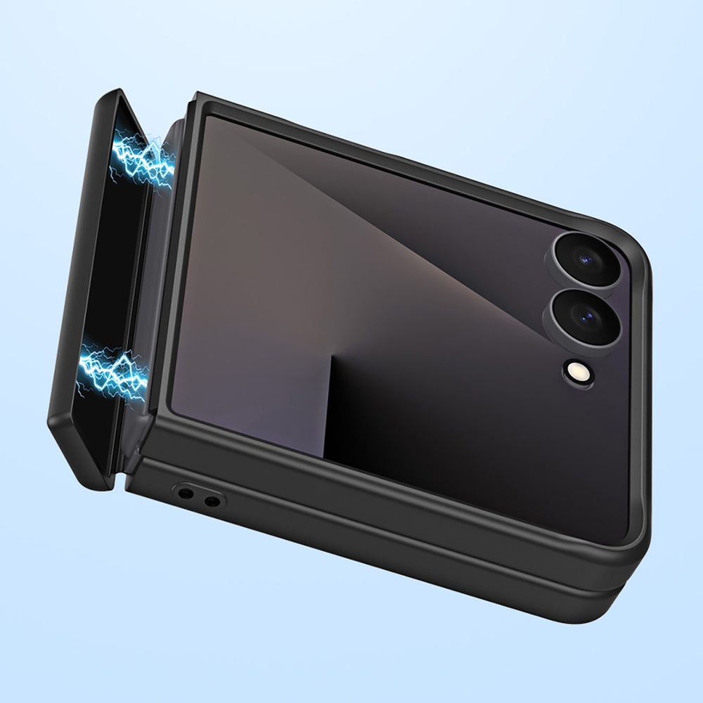 Dux Ducis Samsung Galaxy Z Flip 8 Deksel Yind Series MagSafe Svart