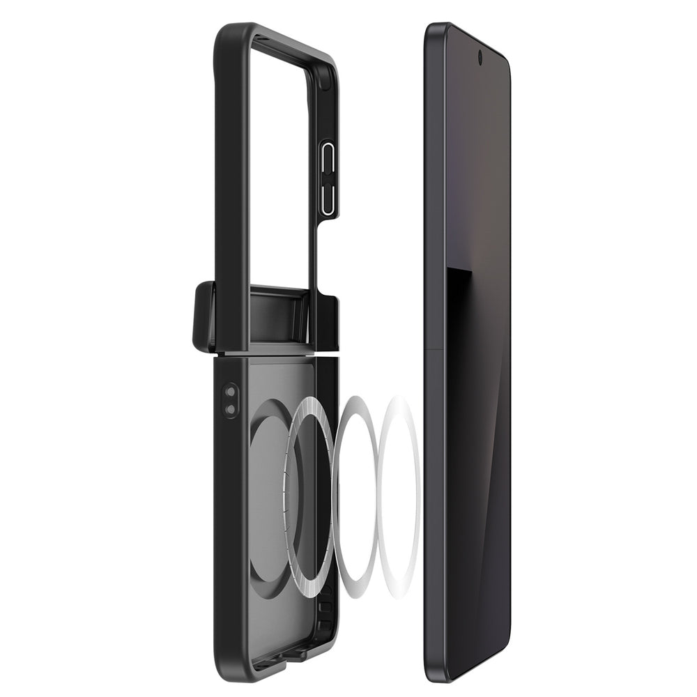 Dux Ducis Samsung Galaxy Z Flip 8 Deksel Yind Series MagSafe Svart