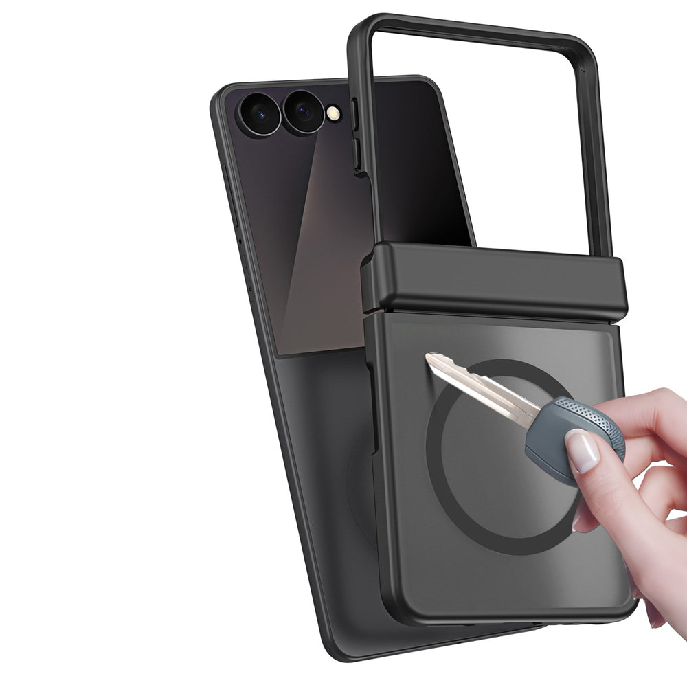 Dux Ducis Samsung Galaxy Z Flip 8 Deksel Yind Series MagSafe Svart