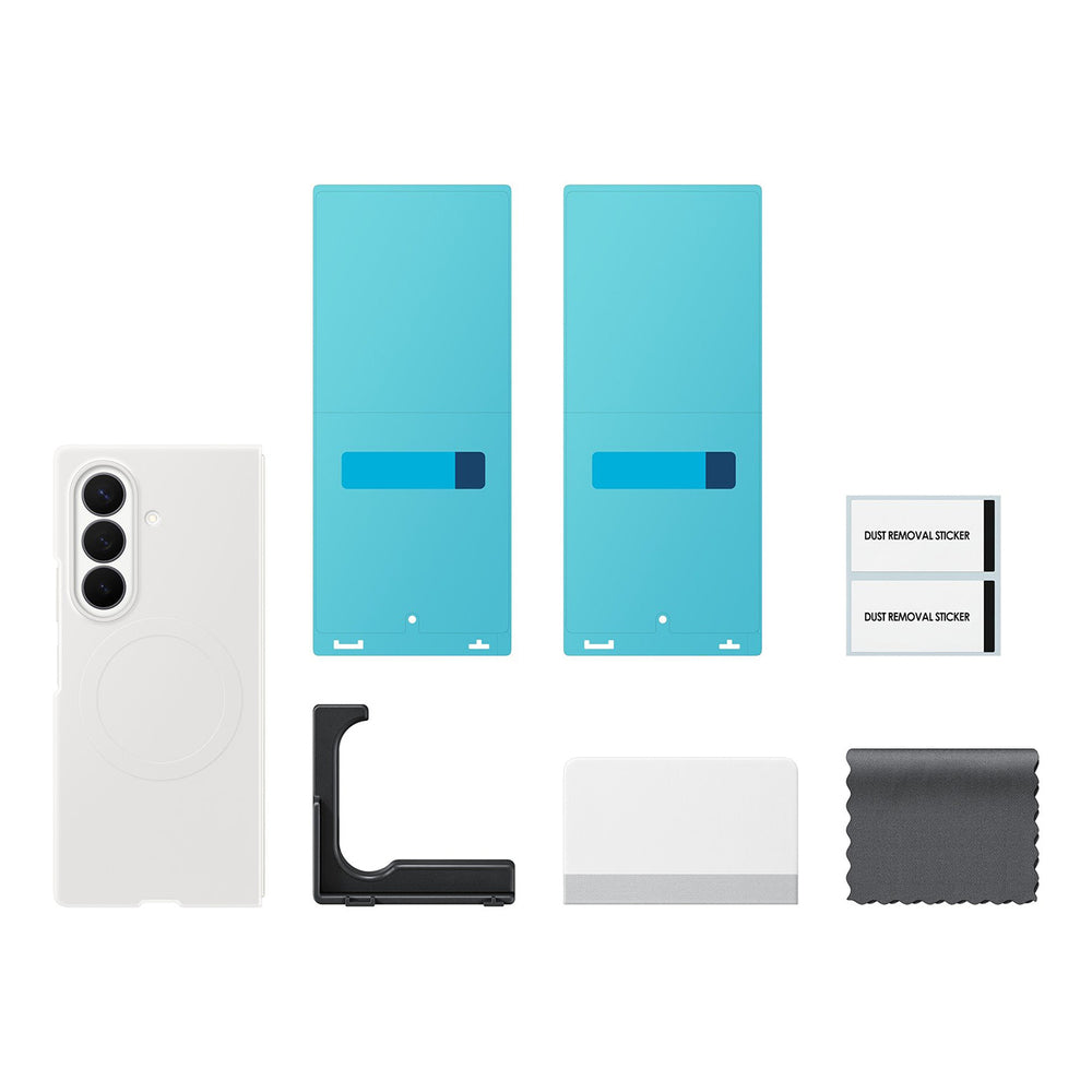 Samsung Original Samsung Galaxy Z Fold 8 Ultra Skal Silicone Magnet Case Cream