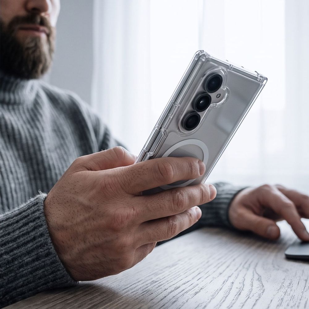 Tech-Protect Samsung Galaxy Z Fold 8 Ultra Deksel FlexAir Hybrid MagSafe Klar