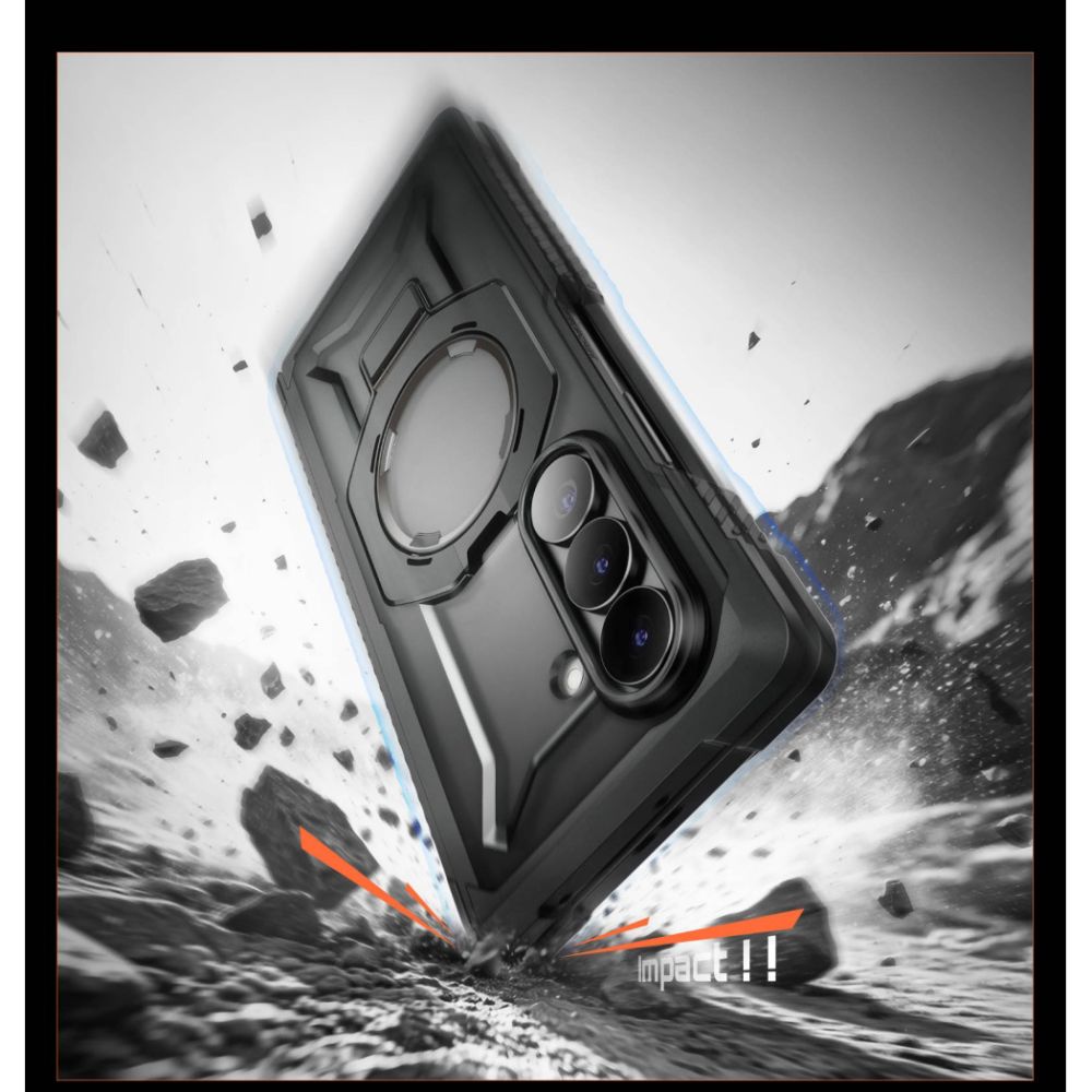 Supcase Samsung Galaxy Z Fold 8 Ultra Deksel UB Grip MagSafe Svart