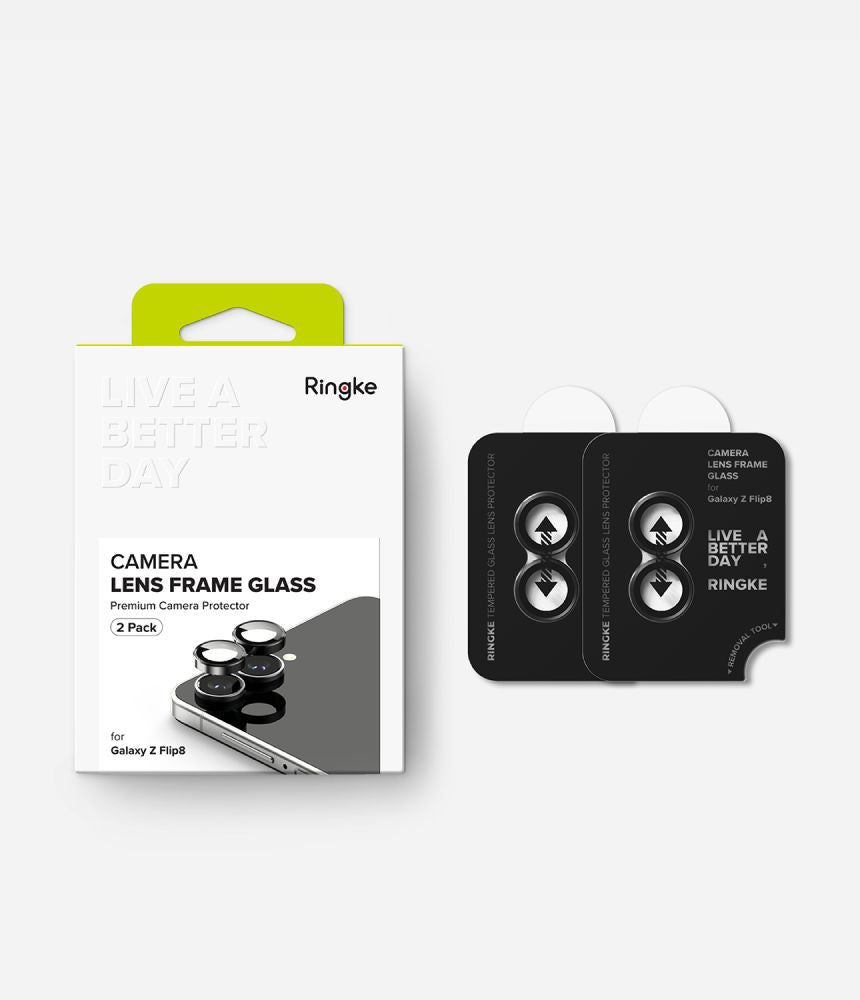 Ringke Samsung Galaxy Z Flip 8 Linsebeskyttelse Camera Lens Frame 2-pack