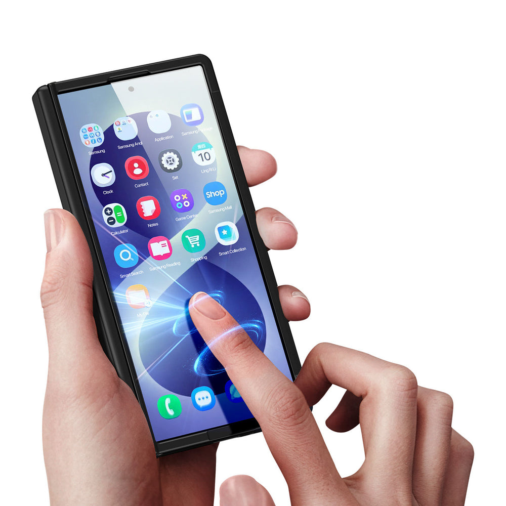 Dux Ducis Samsung Galaxy Z Fold 7/Galaxy Z Fold 8 Ultra Deksel Kind Series MagSafe Svart