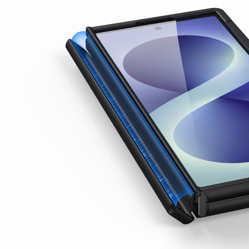 Dux Ducis Samsung Galaxy Z Fold 7/Galaxy Z Fold 8 Ultra Deksel Kind Series MagSafe Svart