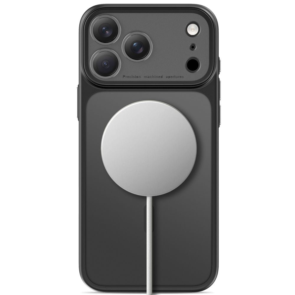 Tech-Protect iPhone 17 Pro Max/iPhone 18 Pro Max Deksel MagPrime MagSafe Matt Svart