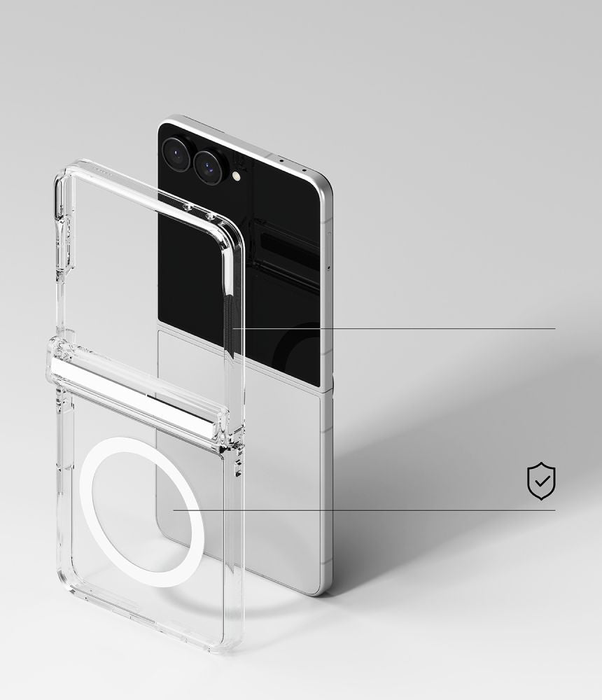 Ringke Samsung Galaxy Z Flip 8 Deksel Fusion Magnetic Klar