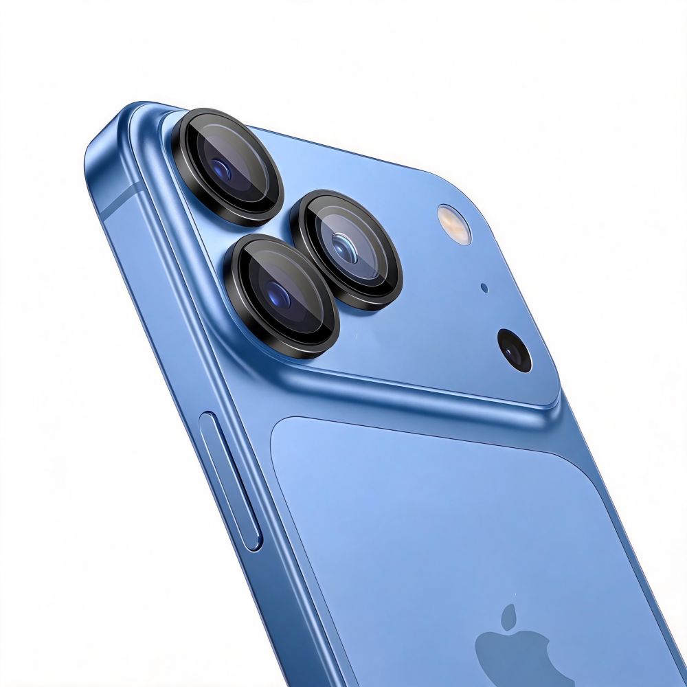 Tech-Protect iPhone 18 Pro/iPhone 18 Pro Max Linsebeskyttelse Cam Fit+ Svart