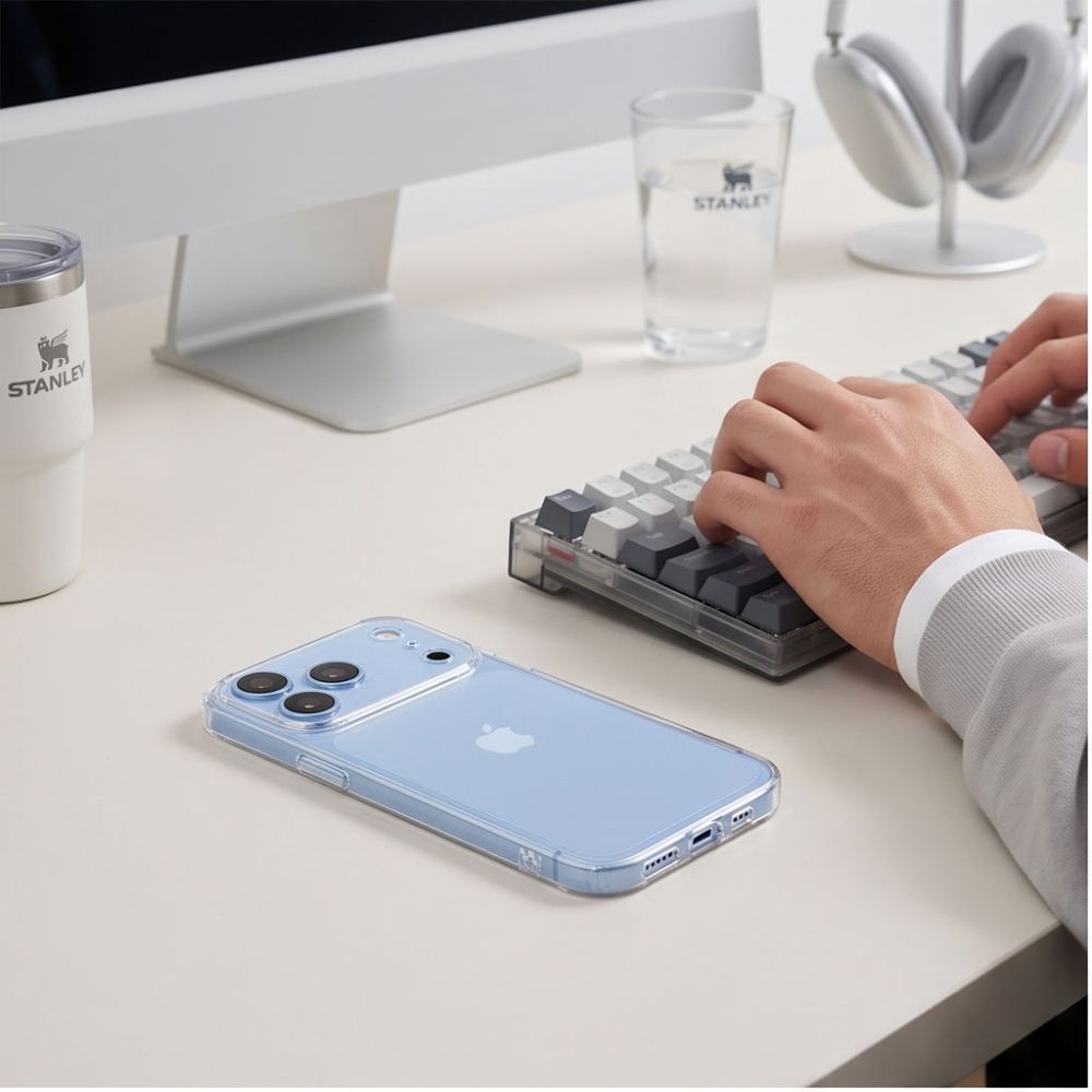Tech-Protect iPhone 17 Pro/iPhone 18 Pro Deksel FlexAir & Skjermbeskytter 2-pakning