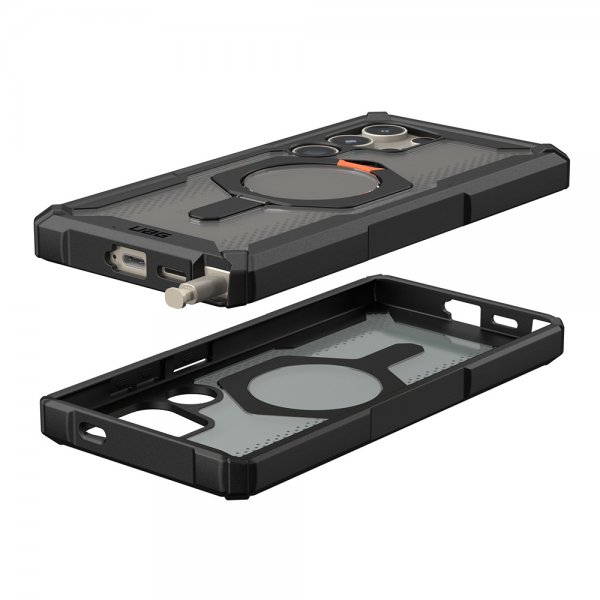Urban Armor Gear (UAG) Samsung Galaxy S24 Ultra Deksel Plasma XTE MagSafe Svart Oransje