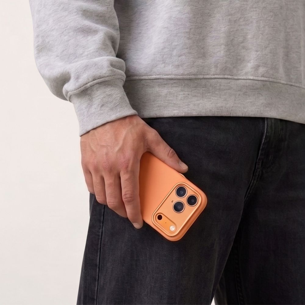 Tech-Protect iPhone 17 Pro Max/iPhone 18 Pro Max Deksel Uniq MagSafe Oransje