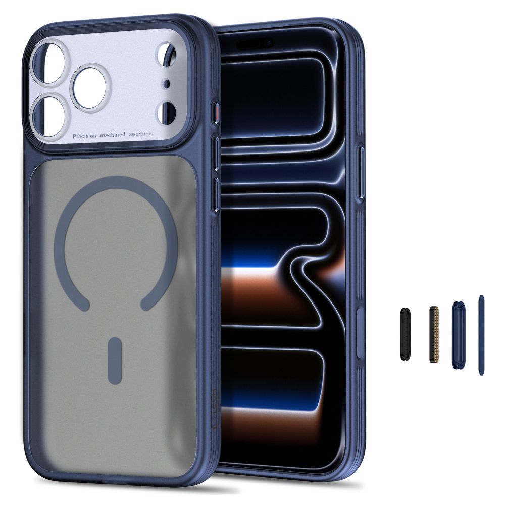 Tech-Protect iPhone 17 Pro/iPhone 18 Pro Deksel MagPrime MagSafe Matt Blå