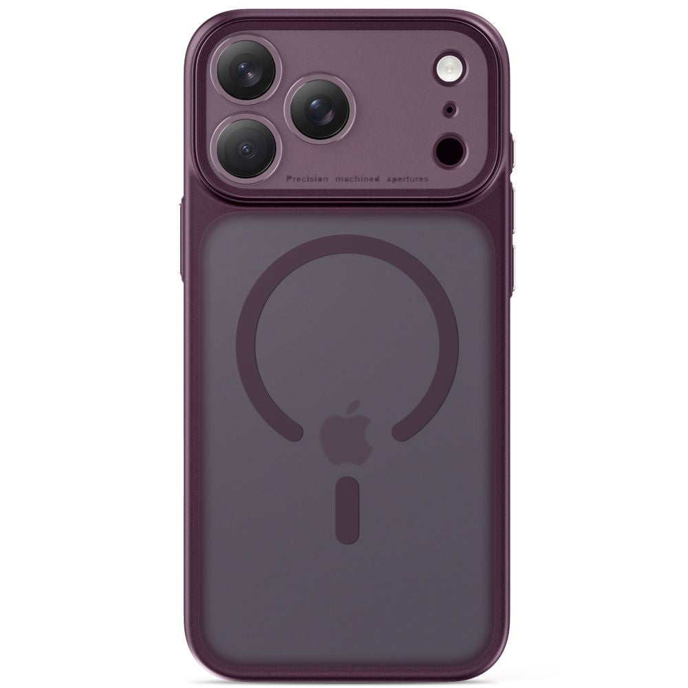 Tech-Protect iPhone 17 Pro Max/iPhone 18 Pro Max Deksel MagPrime MagSafe Matt Burgundy
