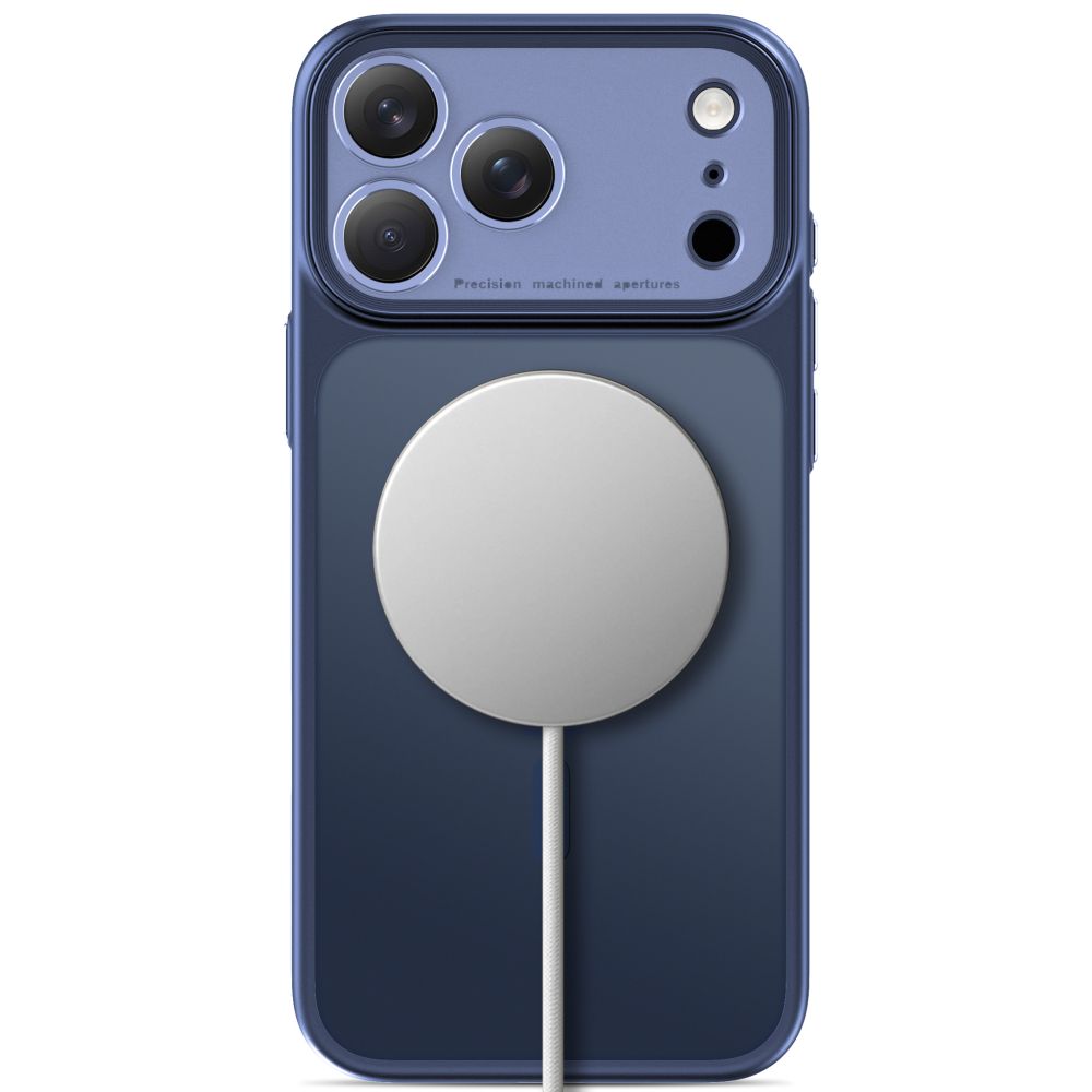 Tech-Protect iPhone 17 Pro Max/iPhone 18 Pro Max Deksel MagPrime MagSafe Matt Blå