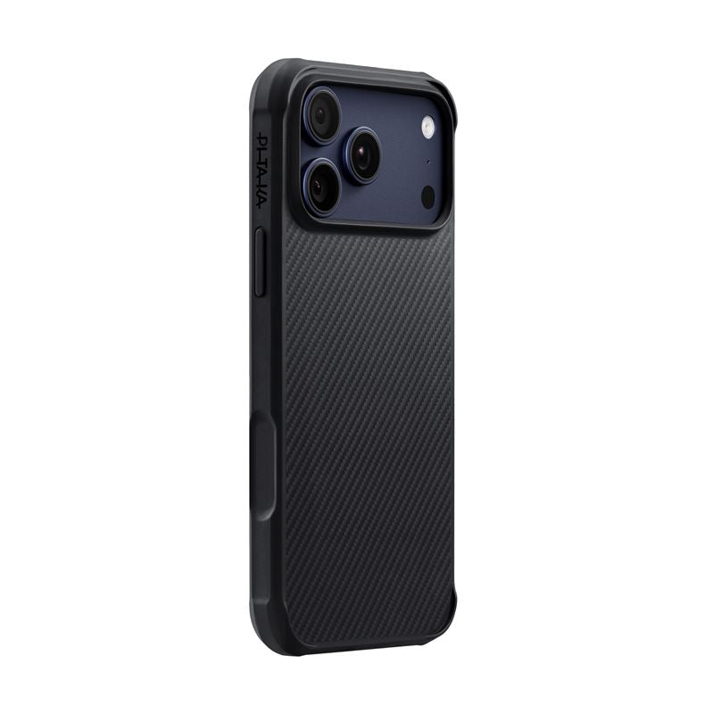 Pitaka iPhone 17 Pro Deksel Cairn MagSafe Black/Grey Twill