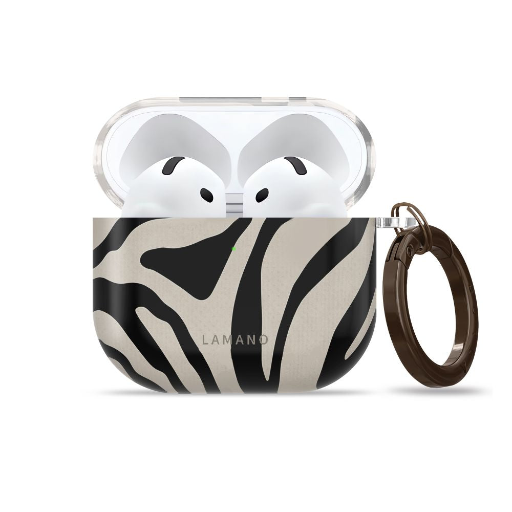 Tech-Protect AirPods 4/5 Deksel Lamano Zebra