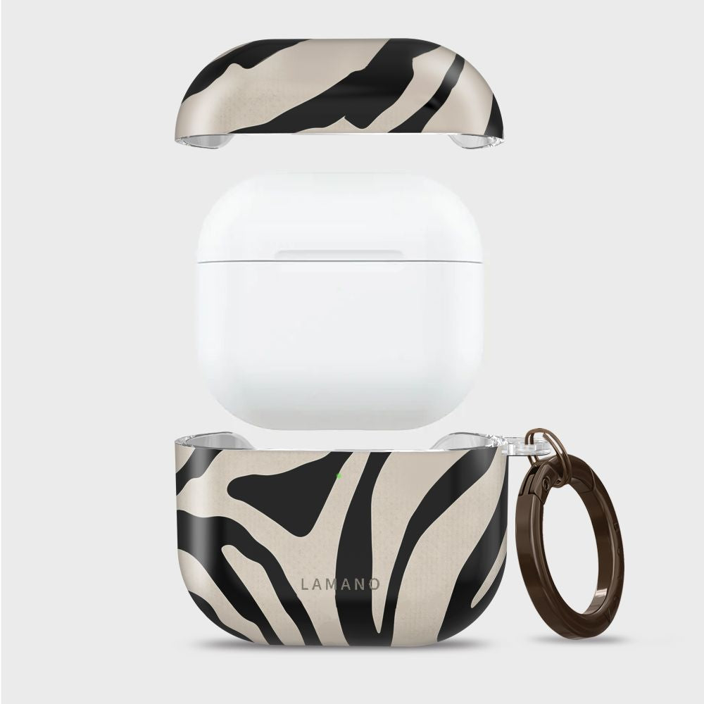 Tech-Protect AirPods 4/5 Deksel Lamano Zebra