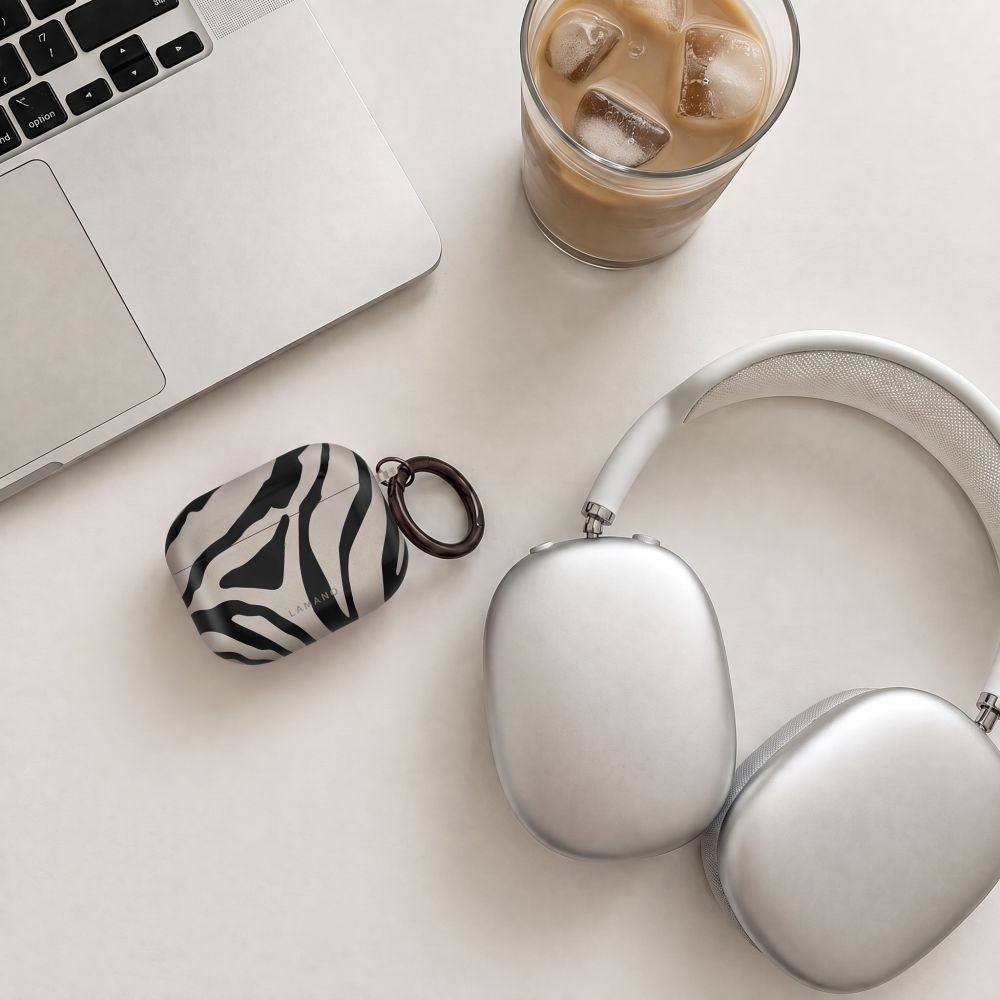 Tech-Protect AirPods 4/5 Deksel Lamano Zebra