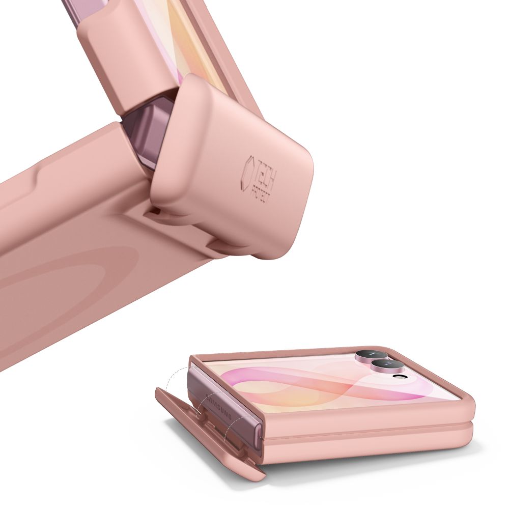 Tech-Protect Samsung Galaxy Z Flip 8 Deksel Aura MagSafe Rosa