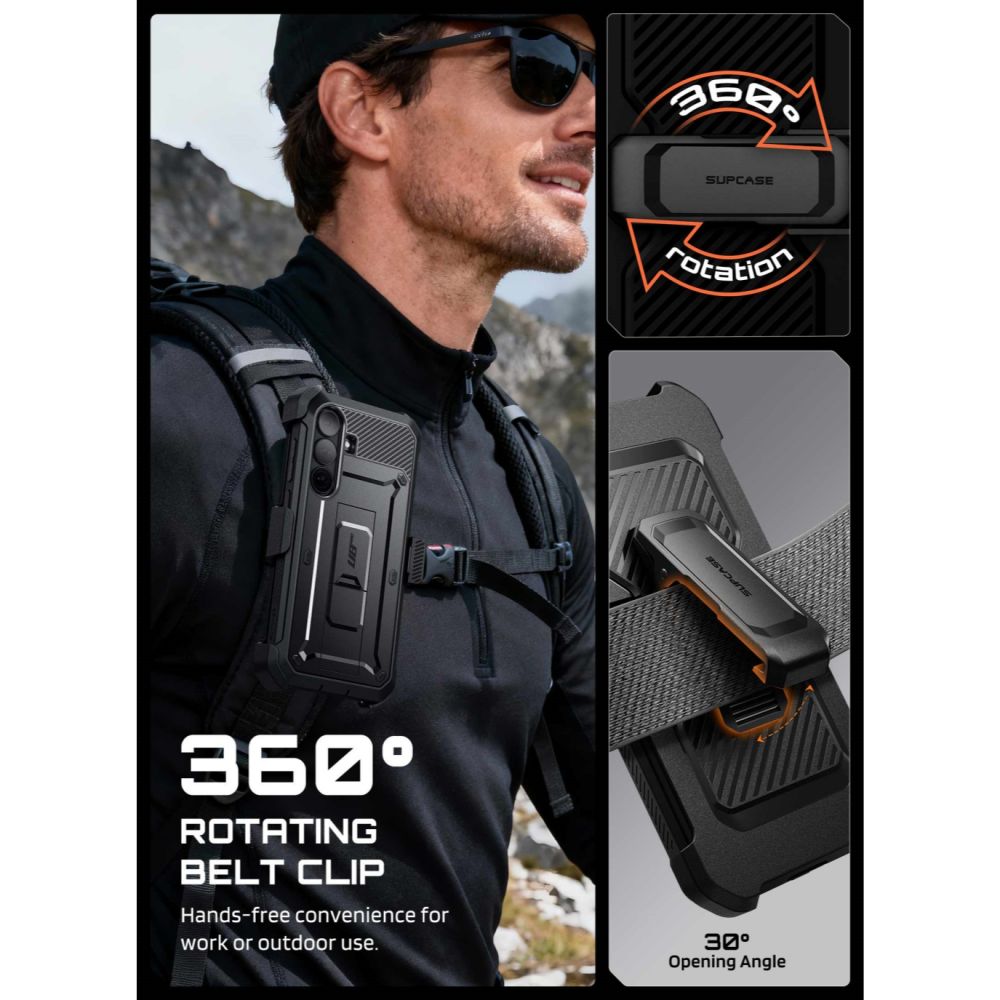 Supcase Samsung Galaxy S26 FE Deksel Unicorn Beetle Pro Svart