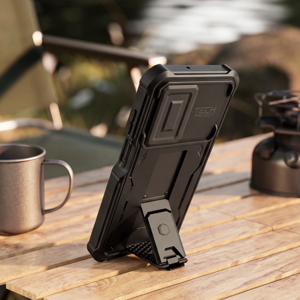 Tech-Protect Samsung Galaxy A17/A18 Deksel Kevlar Cam+ Svart