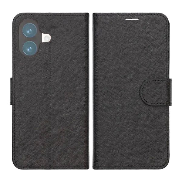 iPhone 17 Etui med Kortlomme stativfunksjon Svart