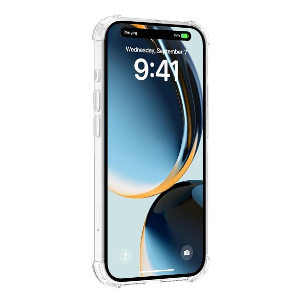 iPhone 17 Deksel Kortholder Transparent