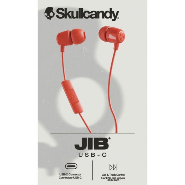 Skullcandy Kablede Hodetelefoner JIB USB-C Red Plasma