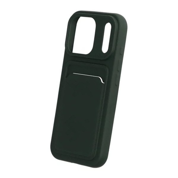 iPhone 17 Pro Deksel Kortholder Grønn