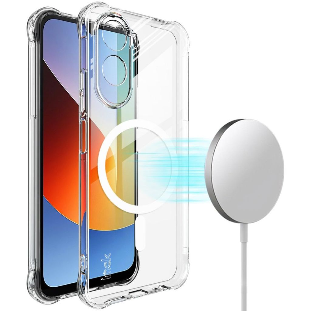 Lc.Imeeke Xiaomi Redmi A7 Pro Etui Airbag MagSafe Klar