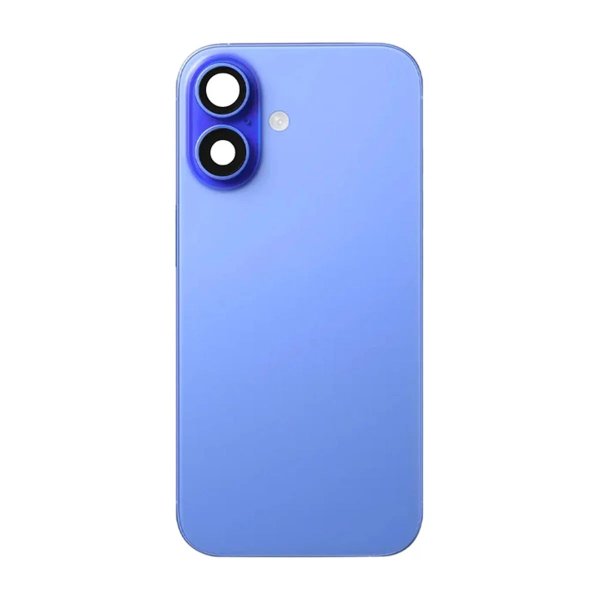 iPhone 16 Plus baksideglass med smådeler - gul